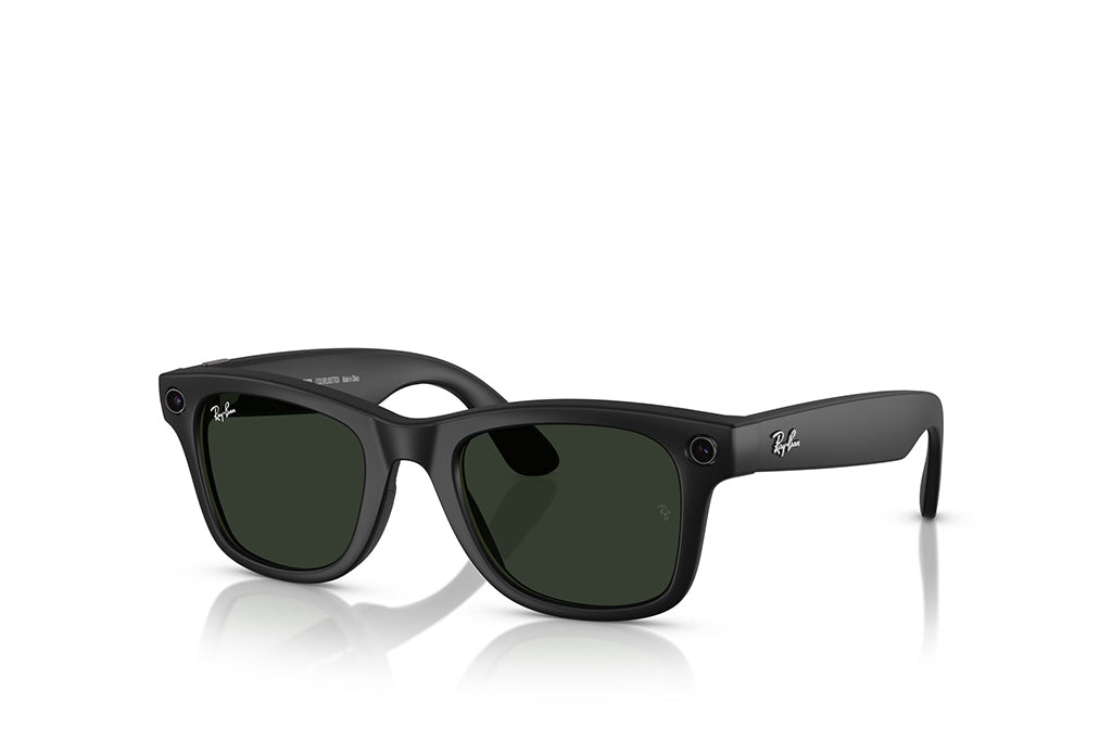 Ray-Ban Meta AI RW4006 (Wayfarer) - Graphite Green (Transition)