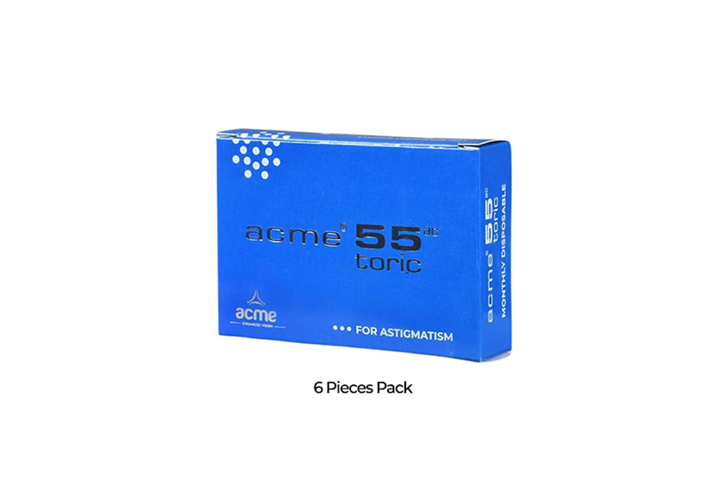 ACME 55 TORIC LENSES (6 pc pack)