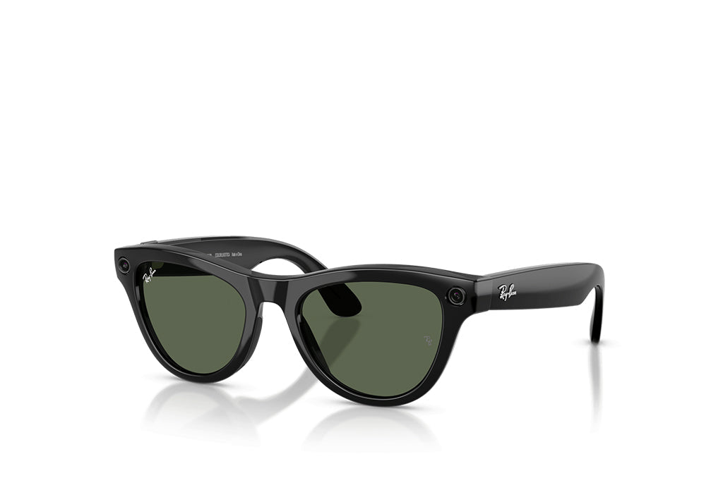 RayBan Meta AI RW4014 Gen 2 Skyler G-15 Green (Medium) Sunglass