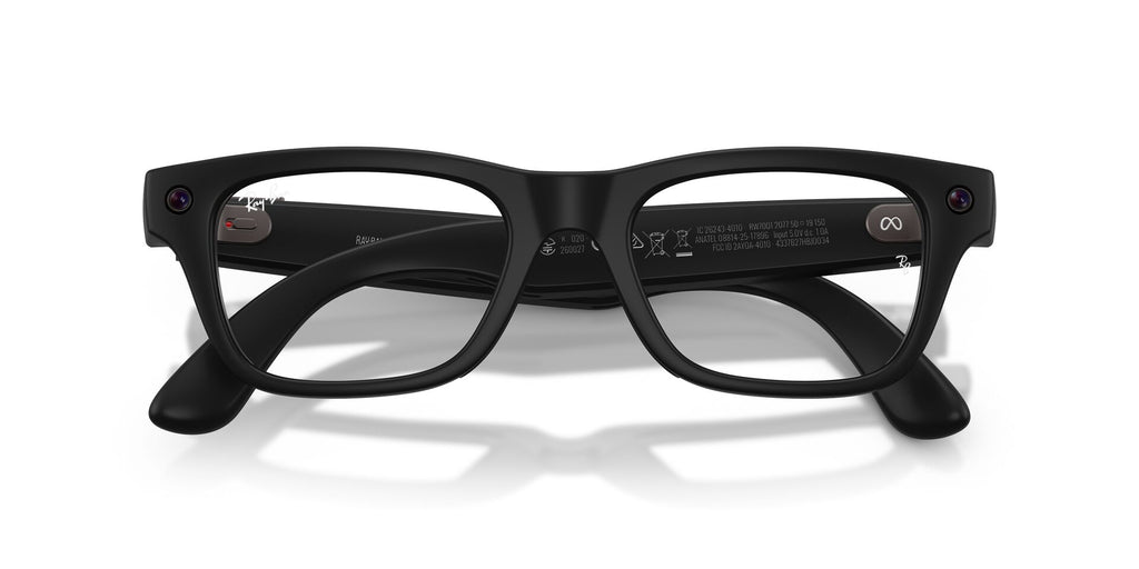 Ray-Ban Meta Bellini 7001 Matte Black - Clear