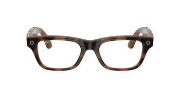 Ray-Ban Meta Blayzer 7001 Shiny Havana - Clear