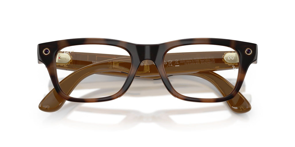 Ray-Ban Meta Bellini 7001 Shiny Havana - Clear