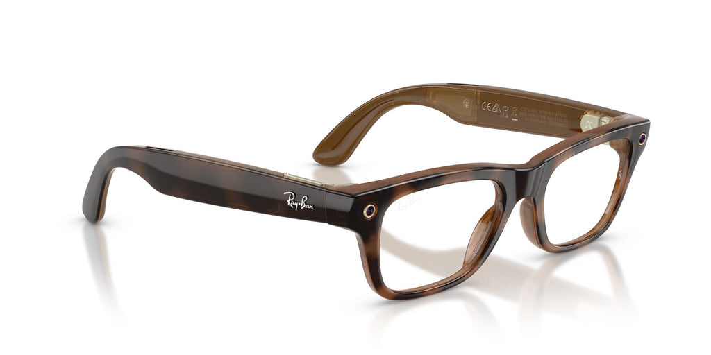 Ray-Ban Meta Bellini 7001 Shiny Havana - Clear