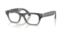 Load image into Gallery viewer, Ray-Ban Meta Bellini 7001 Matte Transparent Icy Grey - Clear