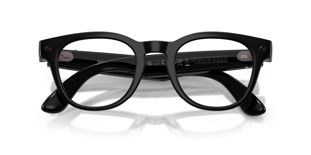 Ray-Ban Meta Bellini 7002 Shiny Black - Clear