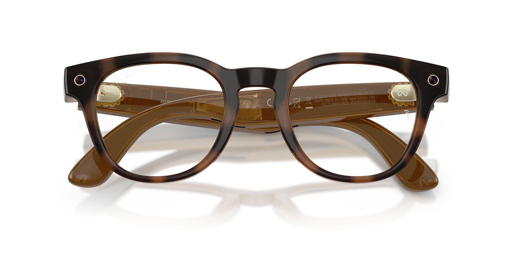 Ray-Ban Meta Bellini 7002 Shiny Havana - Clear