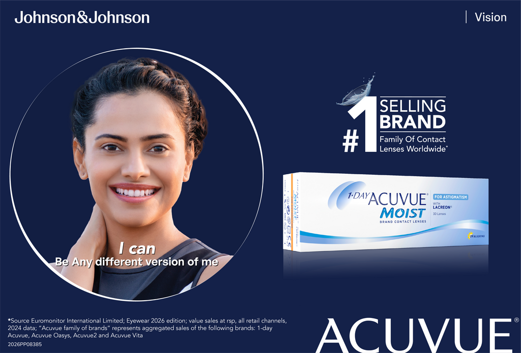 1 DAY ACUVUE MOIST FOR ASTIGMATISM (30 LENSES)