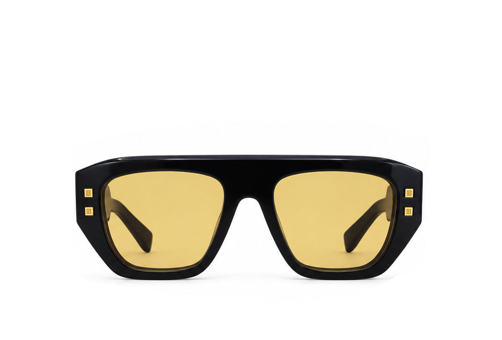 Balmain 176D B-ARMY II Black-Gold Sunglass