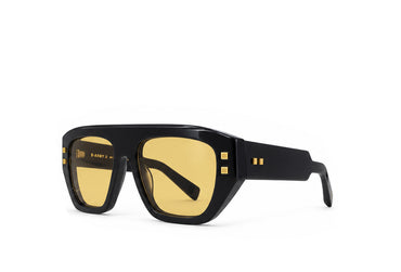 Balmain 176D B-ARMY II Black-Gold Sunglass
