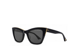DITA Showgoer DTS513 square sunglasses in black acetate