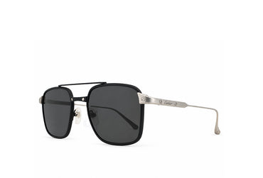 Cartier 0610S Black-Silver Sunglass