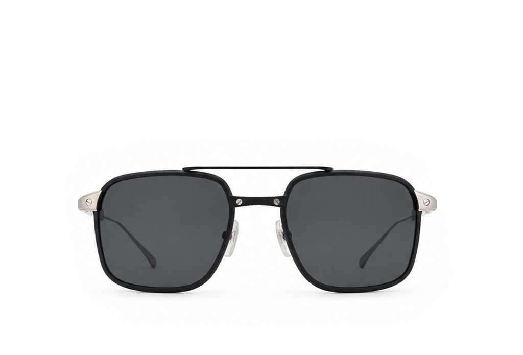 Cartier 0610S Black-Silver Sunglass