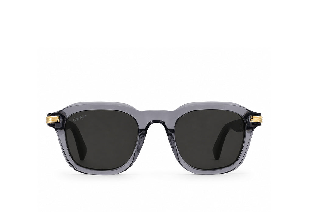 Cartier 0536S Grey-Black Sunglass