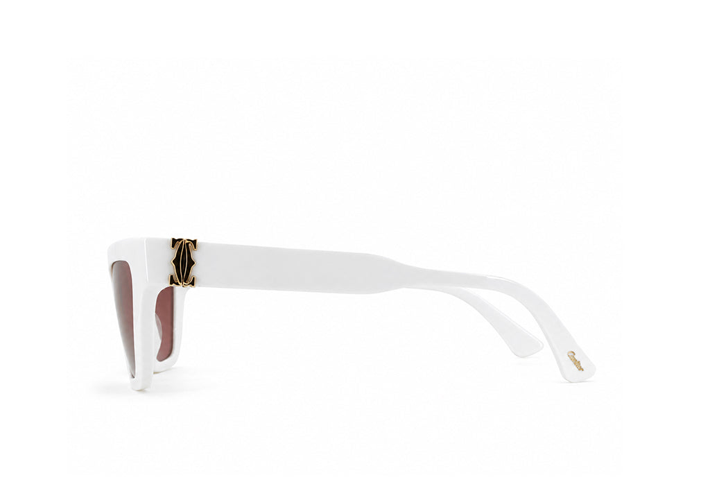 Cartier 0437S White Sunglass