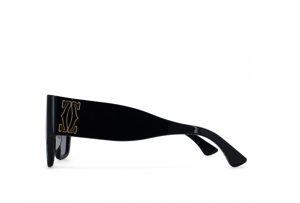 Cartier 0435S Blue-Black Sunglass
