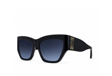 Cartier 0435S Blue-Black Sunglass
