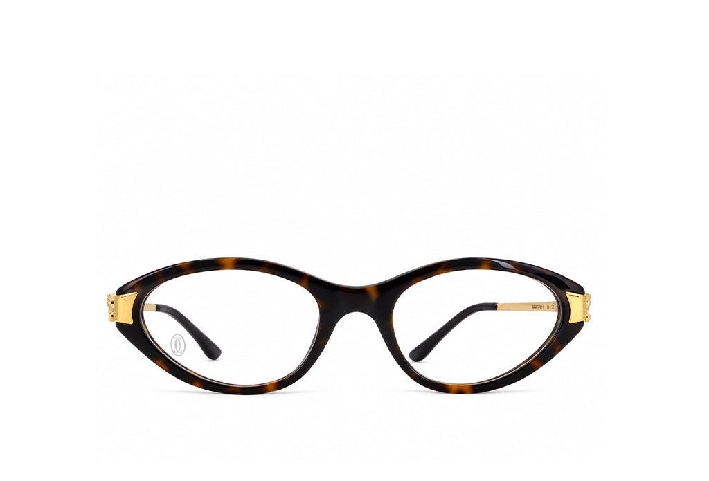 Cartier 0633O Havana-Gold Spectacle