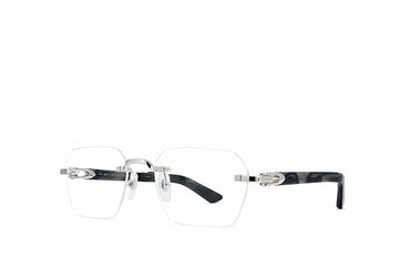 Cartier 0623O Silver/Grey Spectacle