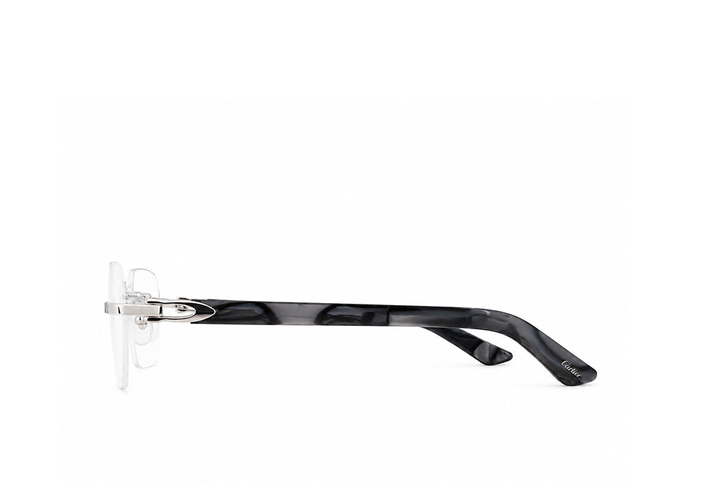 Cartier 0623O Silver/Grey Spectacle