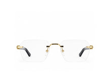 Load image into Gallery viewer, Cartier 0623O Gold/Black Spectacle