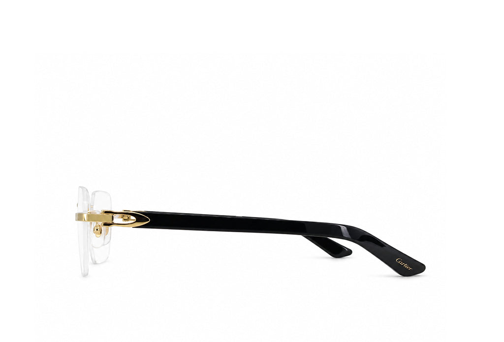 Cartier 0623O Gold/Black Spectacle