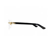 Load image into Gallery viewer, Cartier 0623O Gold/Black Spectacle