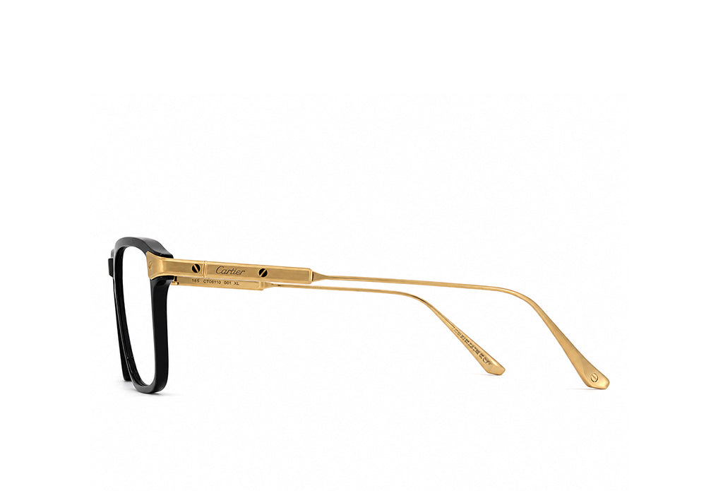 Cartier 0611O Shiny Black Spectacle