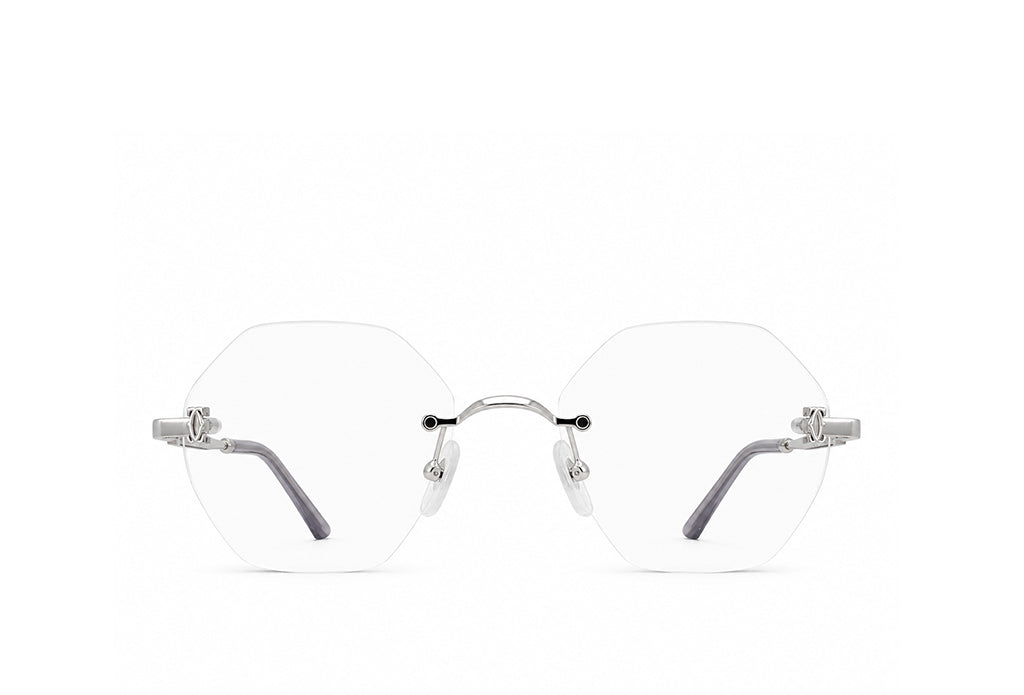 Cartier 0593O Silver Spectacle