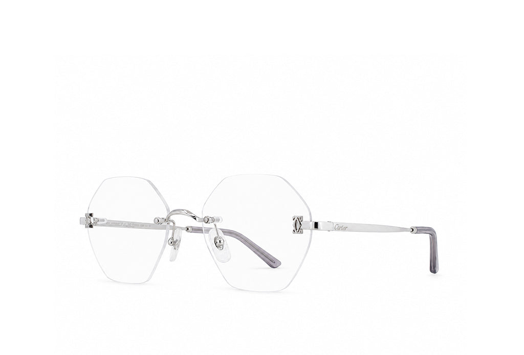Cartier 0593O Silver Spectacle