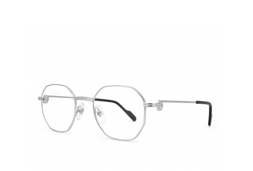 Cartier 0500O Silver Spectacle