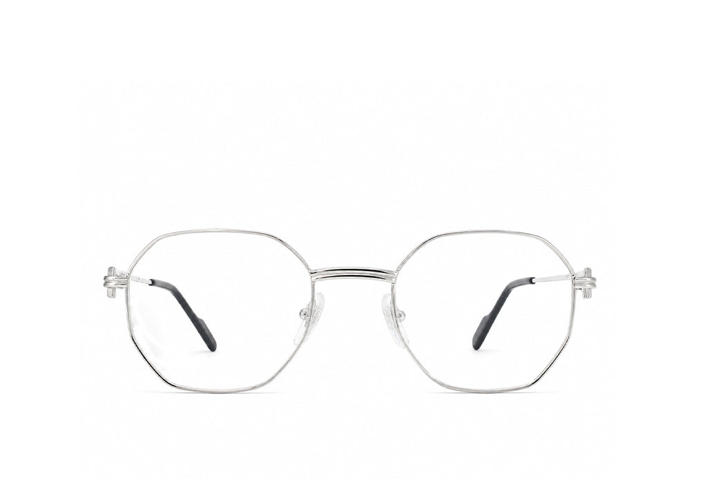 Cartier 0500O Silver Spectacle