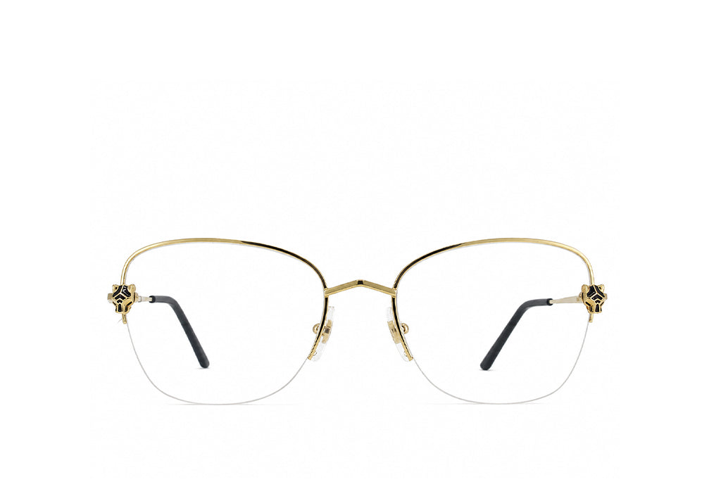 Cartier 0447O Gold Transparent Spectacle