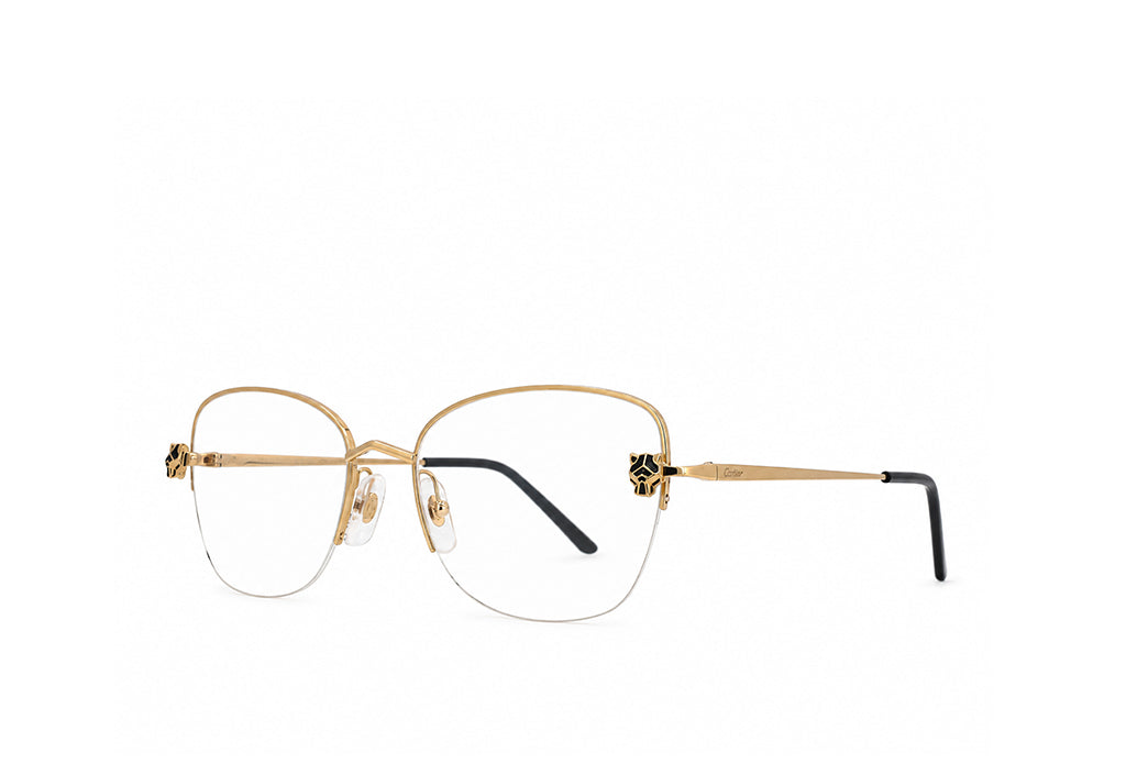 Cartier 0447O Gold Transparent Spectacle