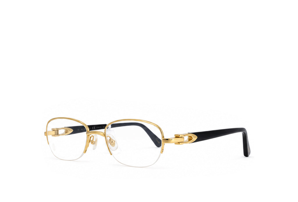 Cartier 0317O Golden-Black Spectacle