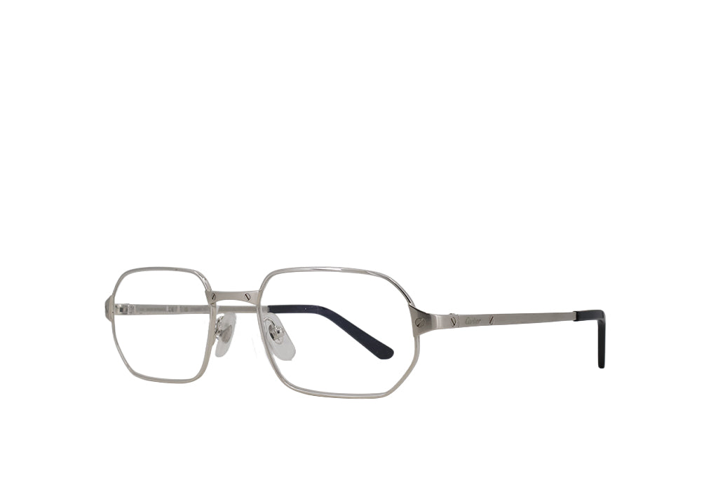 Cartier 0442O Silver-Transparent Spectacle
