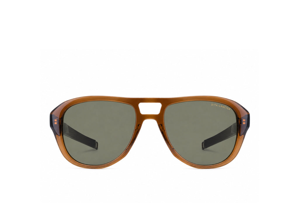 DITA Kamin DTS430-A oversized cat-eye sunglasses in brown acetate