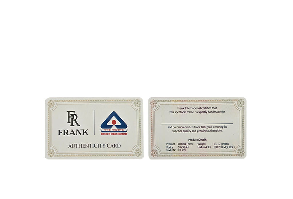 Frank 999 Spectacle