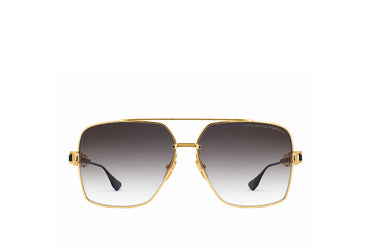 DITA Grand-Emperik DTS159 titanium navigator aviator sunglasses in gold and black
