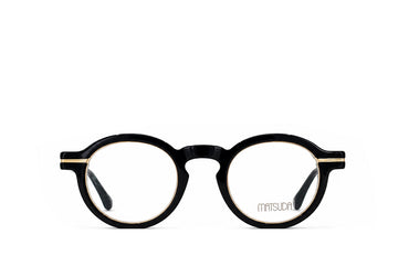 Matsuda 2050 Black & Brushed Gold Spectacle