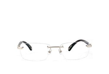 Maybach The Artist IX Spectacle - Silver with Black (P-AB-Z25)