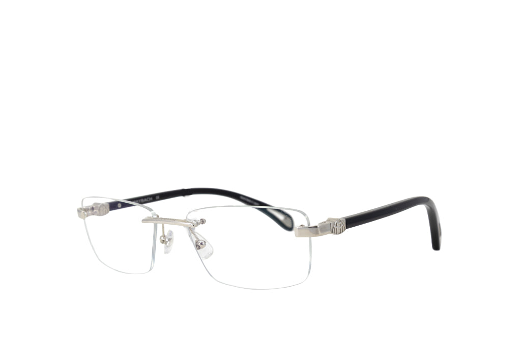 Maybach The Artist IX Spectacle - Silver with Black (P-AB-Z25)