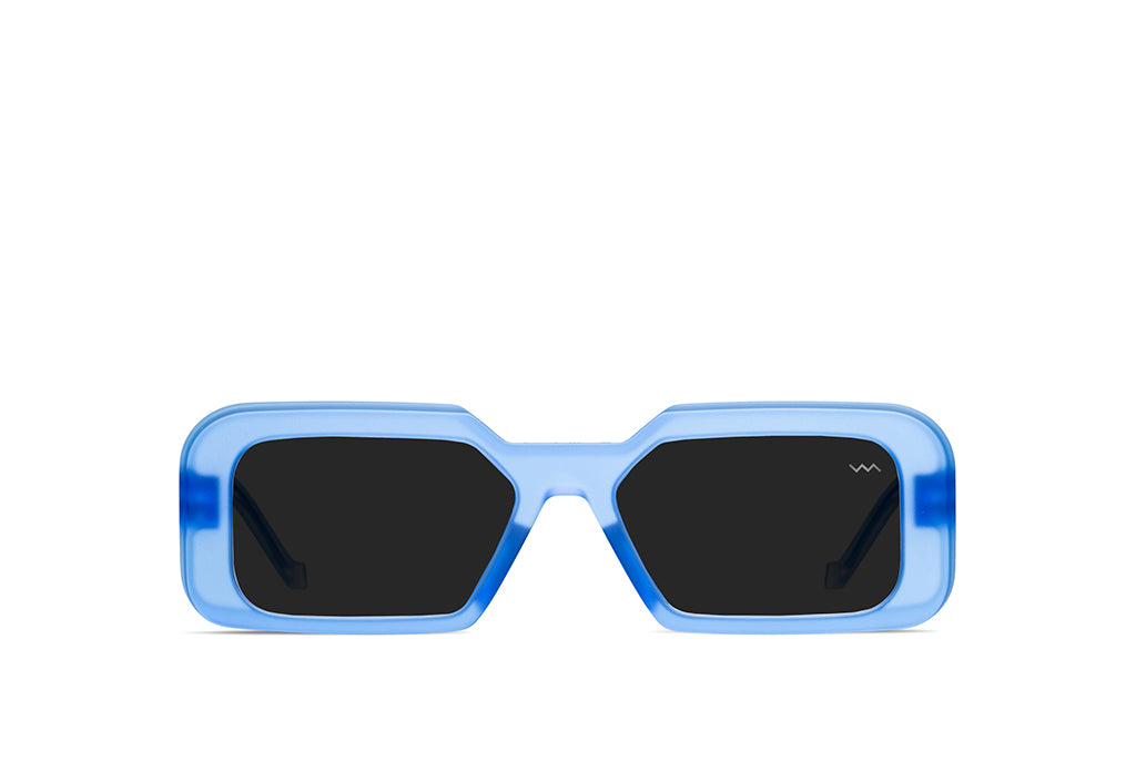 VAVA 0053 Crystal Blue Matte Sunglass
