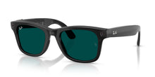 Load image into Gallery viewer, Ray-Ban Meta Gen 3 Wayfarer Polished Transparent Black Clear/Aquamarine | RW4011 690680 - image 3