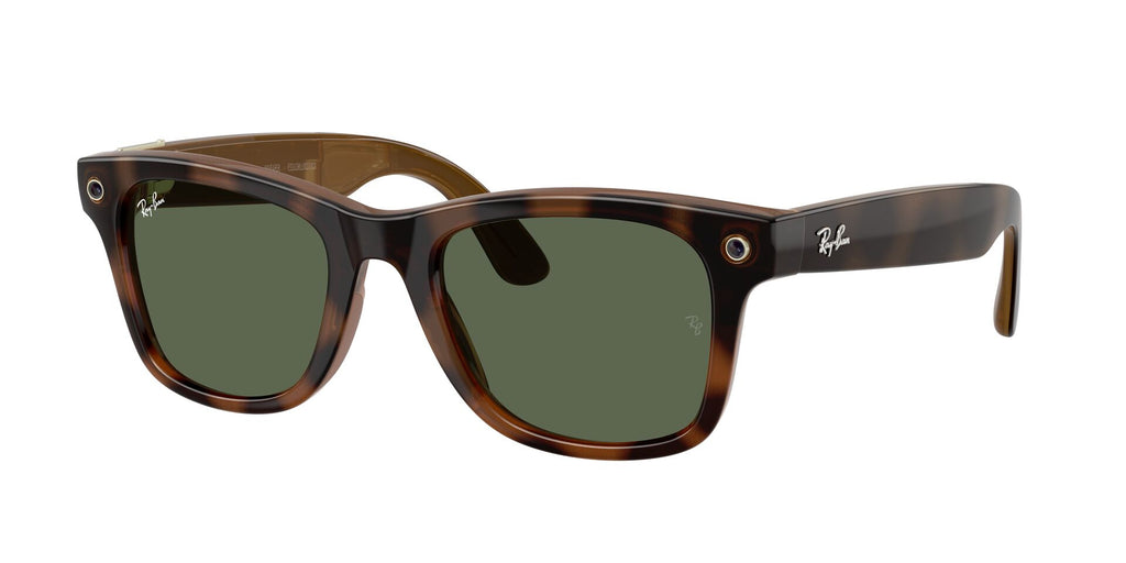 Ray-Ban Meta Gen 3 Wayfarer Polished Havana G-15 Green | RW4011 690571 - image 3