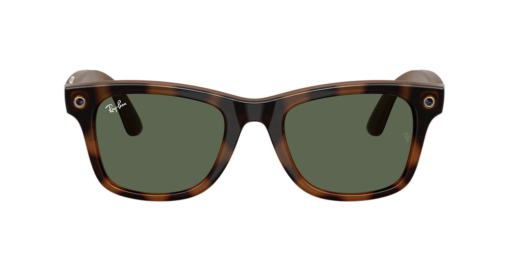 Ray-Ban Meta Gen 3 Wayfarer Polished Havana G-15 Green | RW4011 690571 - image 1