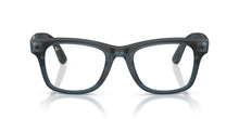 Load image into Gallery viewer, Ray-Ban Meta Gen 3 Wayfarer Matte Transparent Ocean Blue Clear/Grey | RW4011 69211Z - image 5