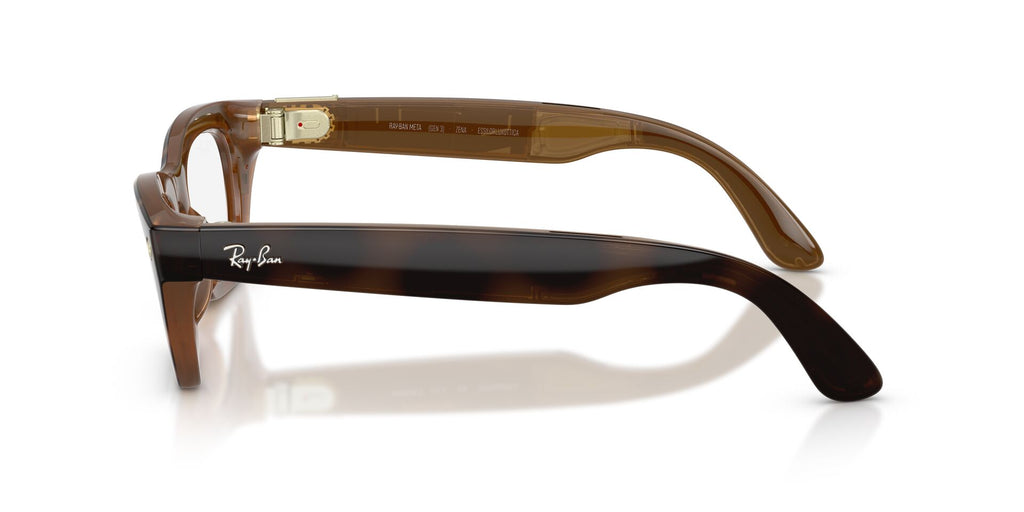 Ray-Ban Meta Gen 3 Zena Polished Havana Demo Lens | RW4015V 8528 - image 5