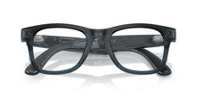 Load image into Gallery viewer, Ray-Ban Meta Gen 3 Wayfarer Matte Transparent Ocean Blue Clear/Grey | RW4011 69211Z - image 10