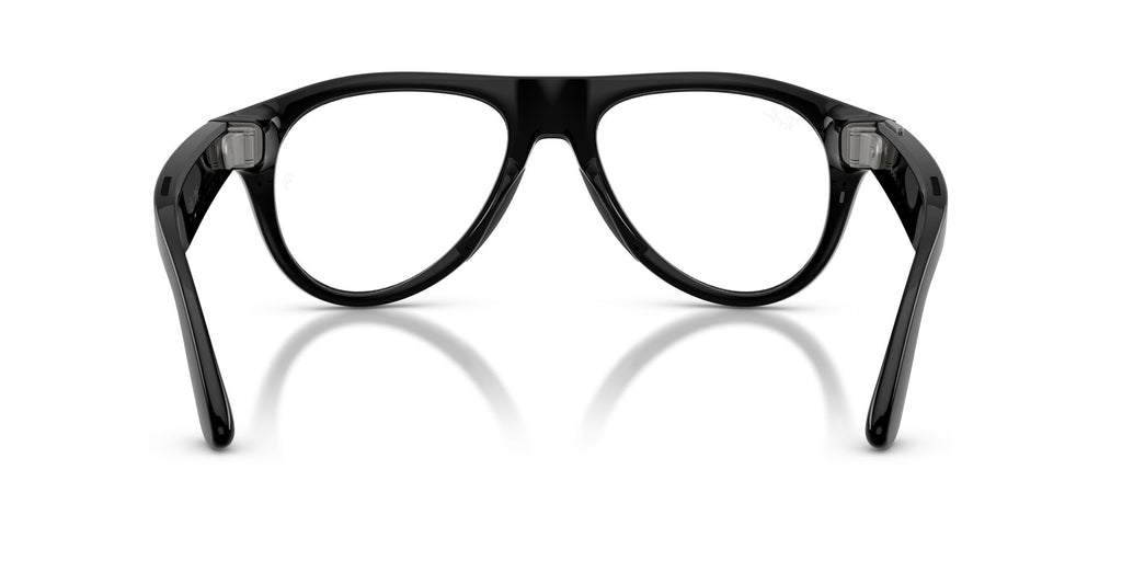 Ray-Ban Meta Gen 3 Aviator Shiny Black Clear/Green | RW4016 601/1M - image 9