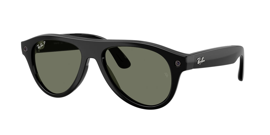 Ray-Ban Meta Gen 3 Aviator Shiny Black Green Polarized | RW4016 601/9A - image 3